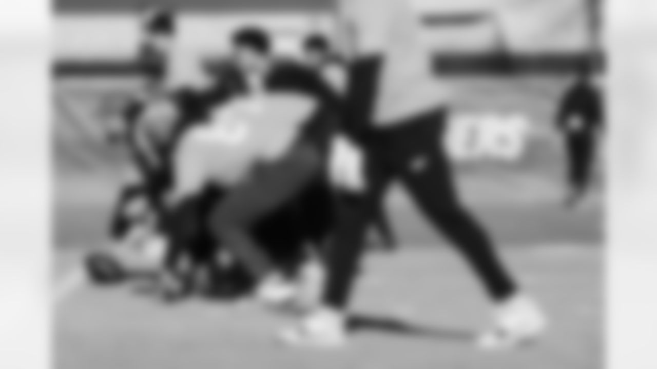 The Carolina Panthers practice on Tuesday, Dec. 30, 2025 at Bank of American Stadium in Charlotte, NC.