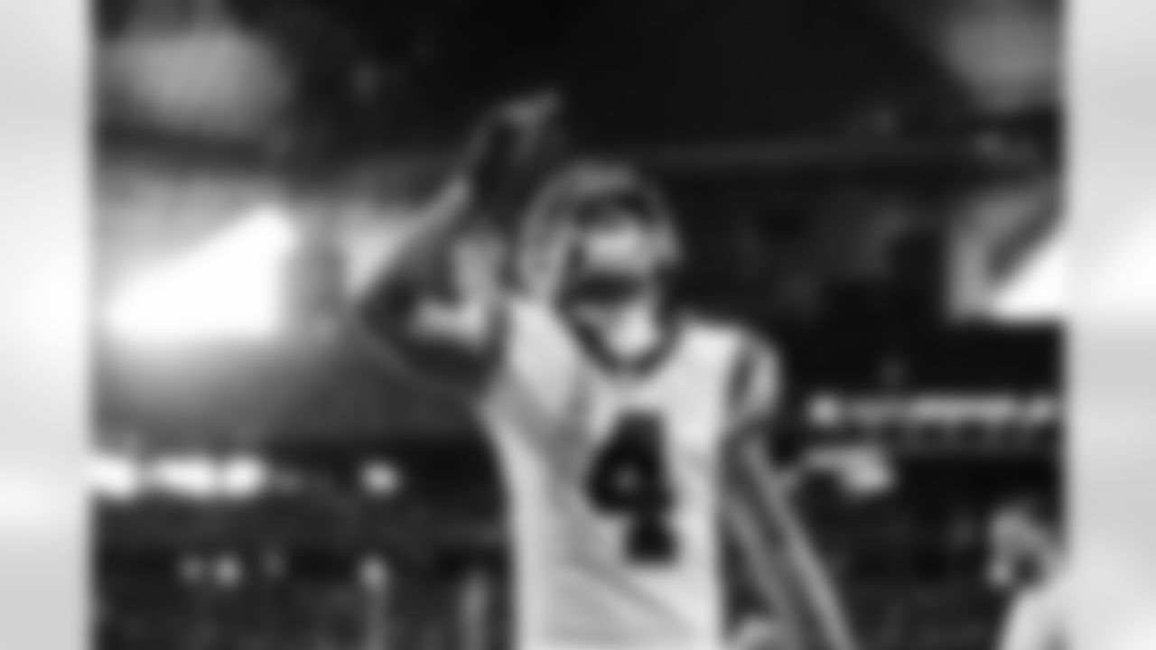 The Carolina Panthers face the Atlanta Falcons on Sunday, Nov. 16, 2025 at Mercedes-Benz Stadium in Atlanta, GA.