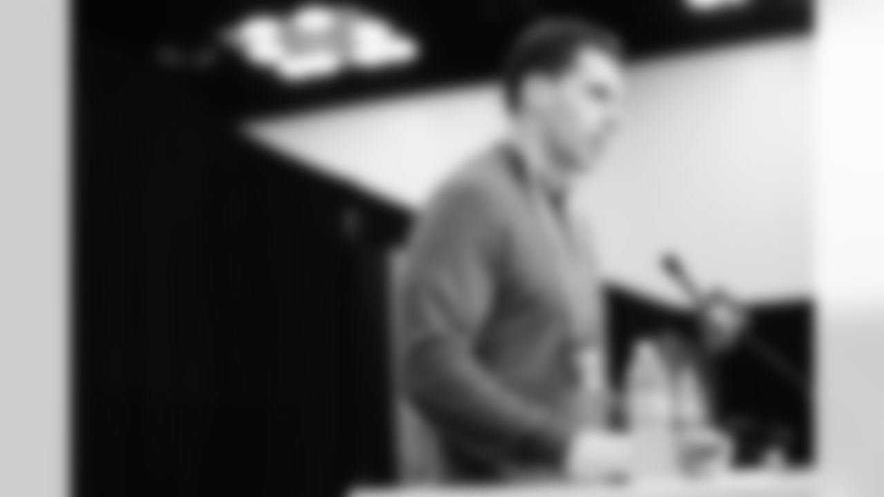 The Carolina Panthers are seen at the combine on Tuesday, Feb. 24, 2026 in Indianapolis, IN.