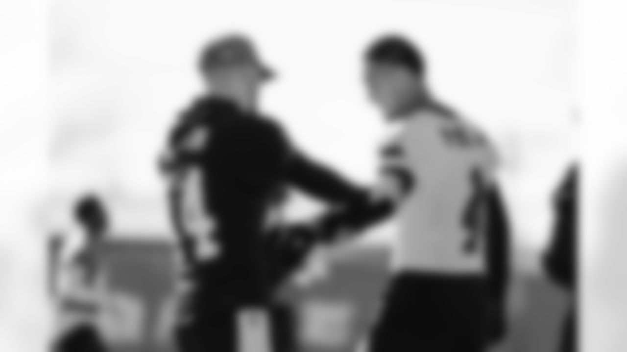 The Carolina Panthers hold practice on Nov. 12, 2025 at Bank of America Stadium in Charlotte, NC.