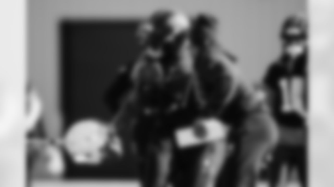 The Carolina Panthers practice on Thursday, Dec. 11, 2025 at Bank Of America Stadium in Charlotte, NC.