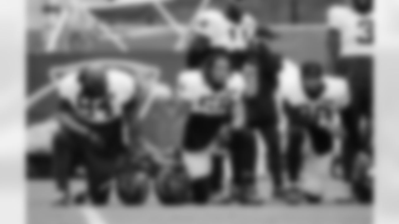 The Carolina Panthers prepare to face the Seattle Seahawks on Thursday, Dec. 18, 2025 at Bank of American Stadium in Charlotte, NC.