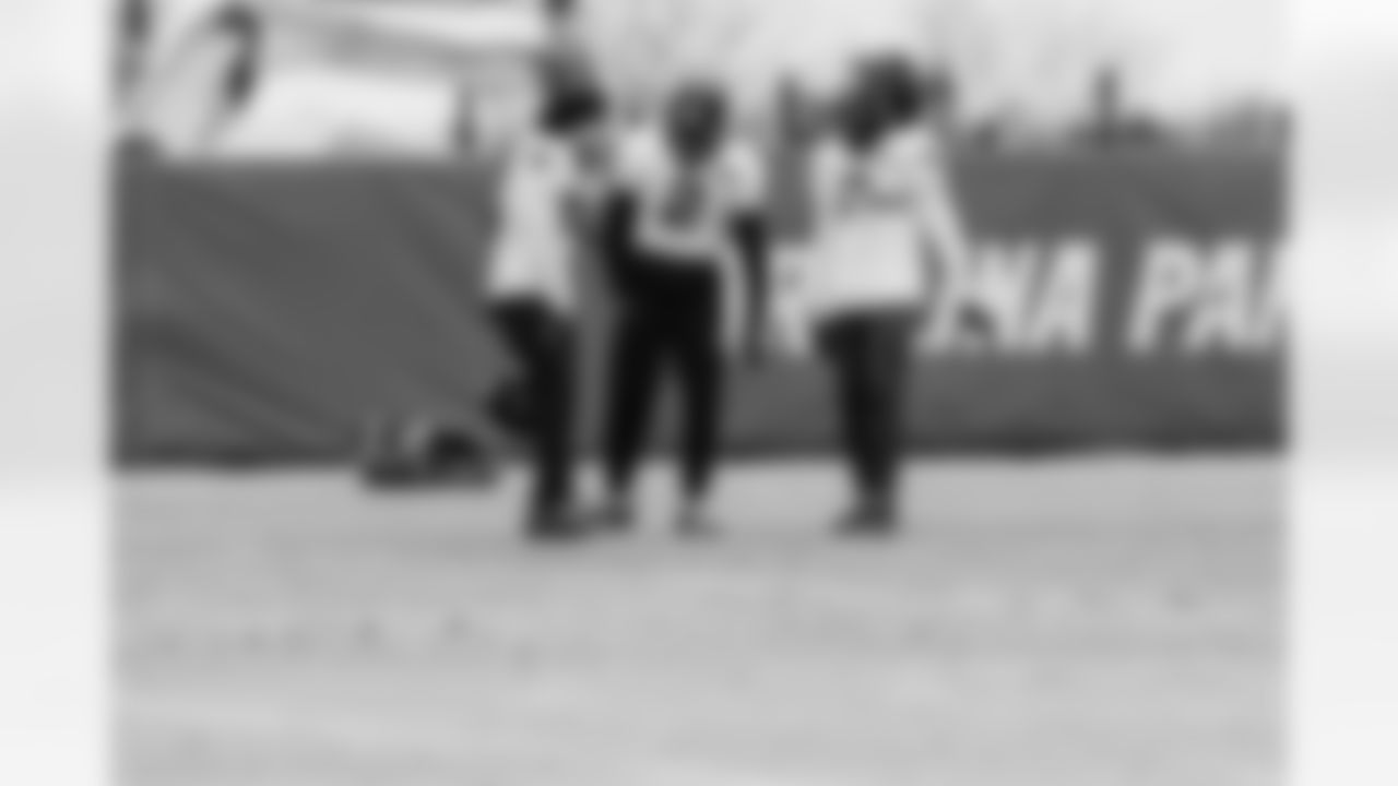 The Carolina Panthers prepare to face the Seattle Seahawks on Thursday, Dec. 18, 2025 at Bank of American Stadium in Charlotte, NC.