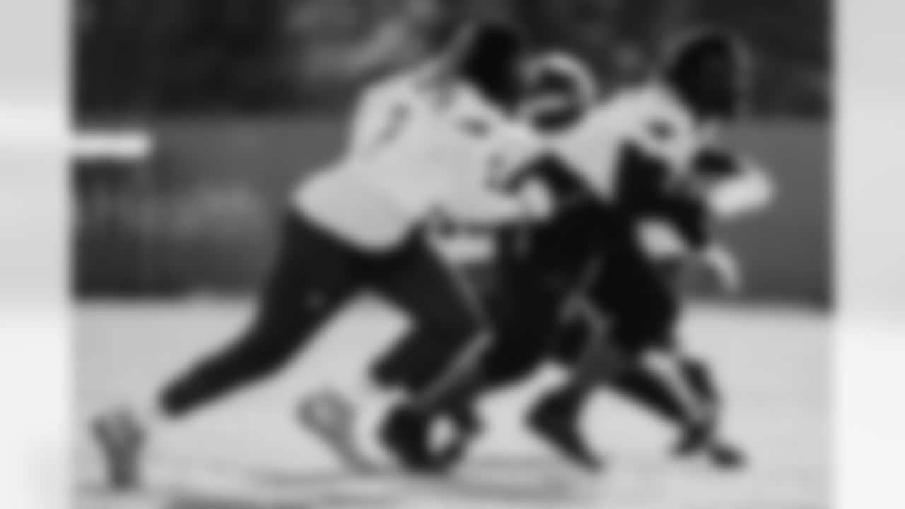 The Carolina Panthers practice on Thursday, Dec. 11, 2025 at Bank Of America Stadium in Charlotte, NC.