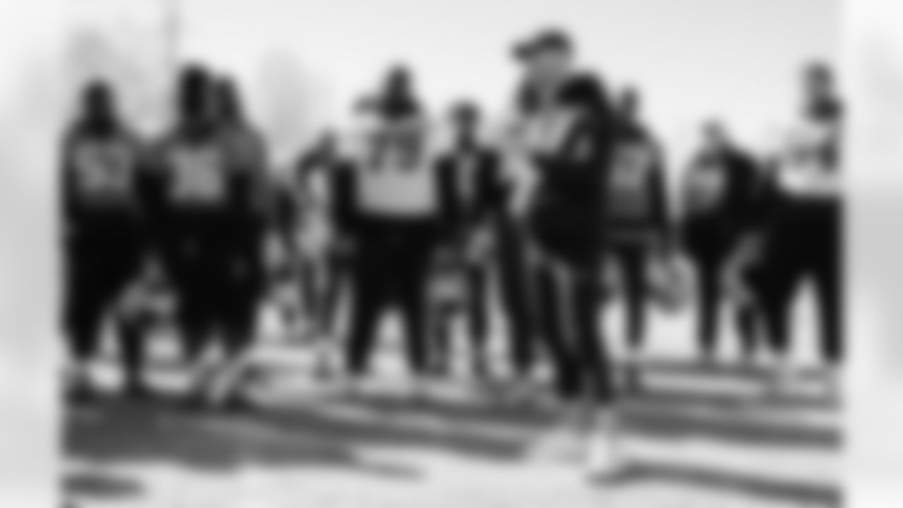 The Carolina Panthers practice on Thursday, Jan. 1, 2026 at Bank of American Stadium in Charlotte, NC.