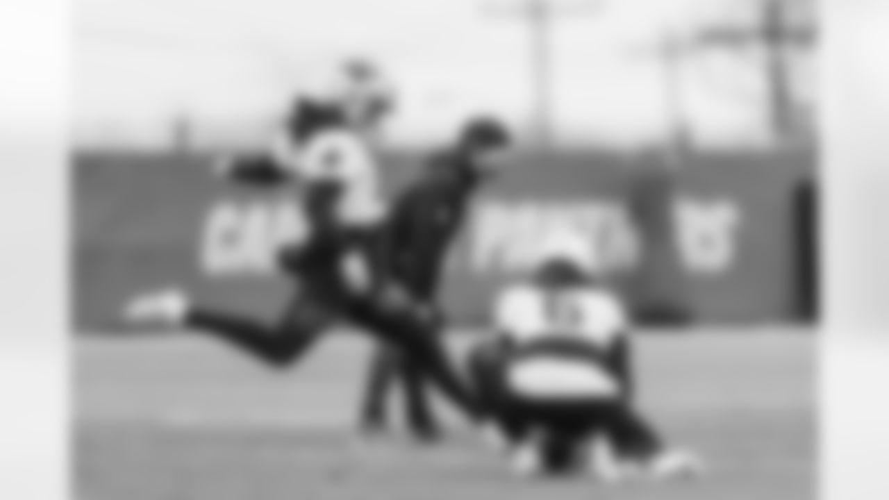 The Carolina Panthers hold practice on Monday, Dec. 08, 2025 at Bank Of America Stadium in Charlotte, NC.