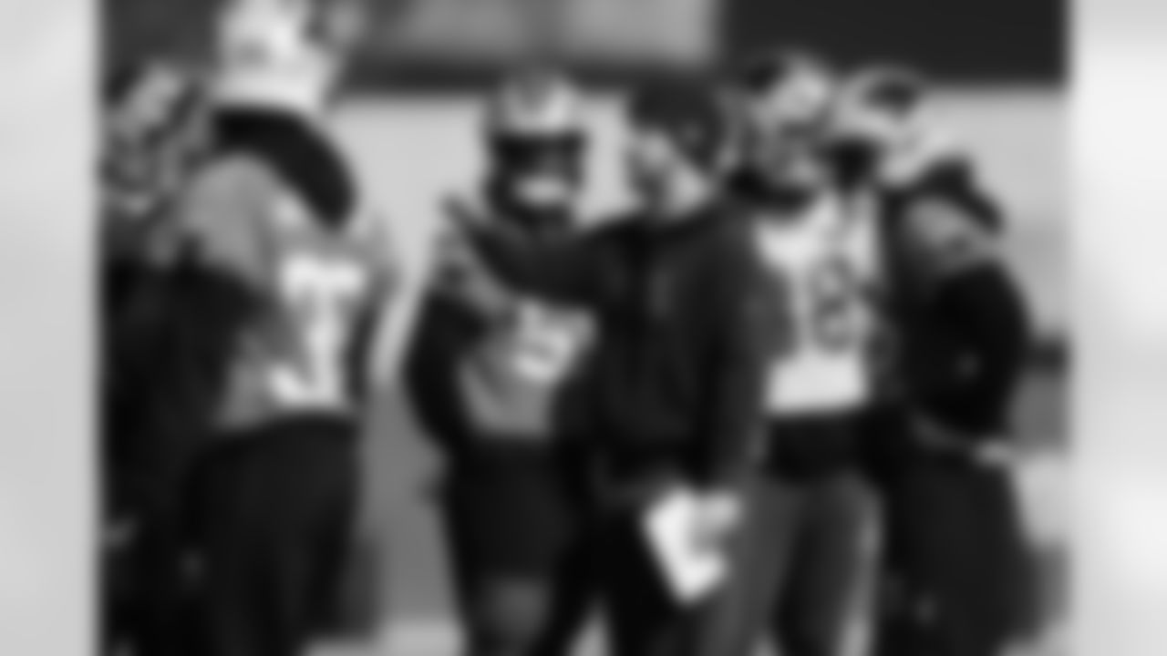 The Carolina Panthers practice on Thursday, Jan. 1, 2026 at Bank of American Stadium in Charlotte, NC.