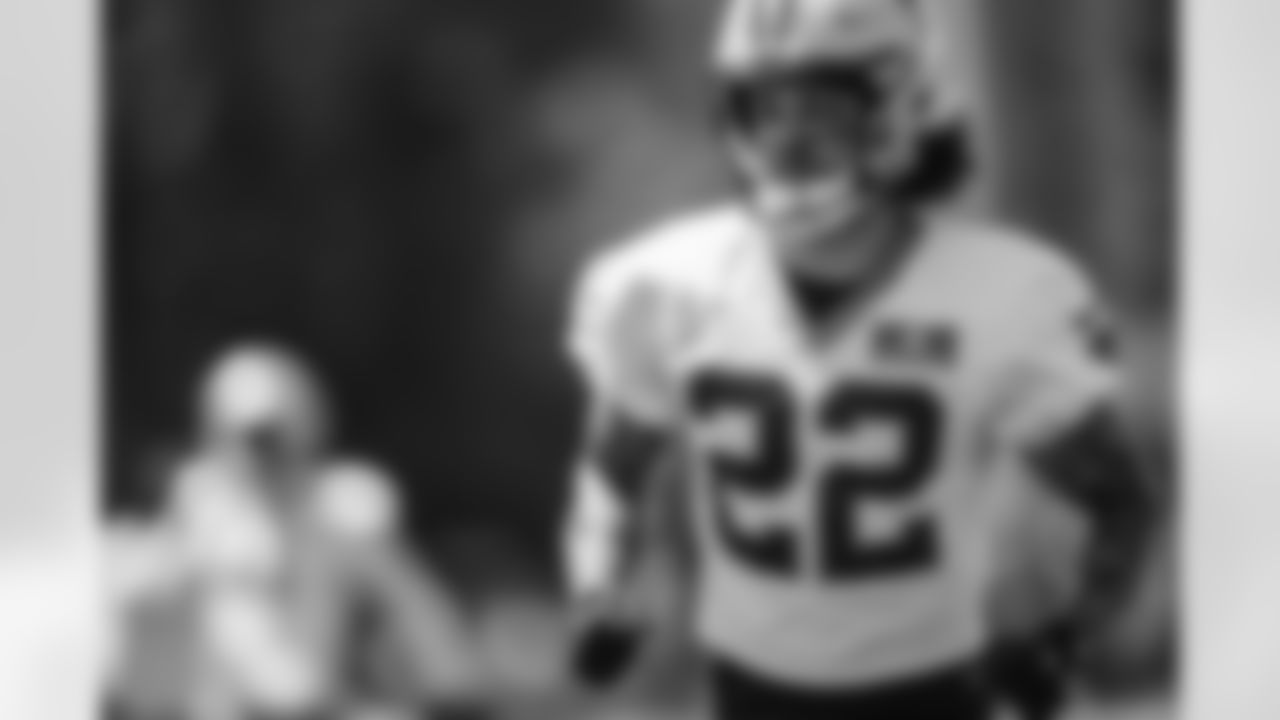 The Carolina Panthers hold Rookie Mini Camp on Friday, May. 9, 2025 in Charlotte, NC.