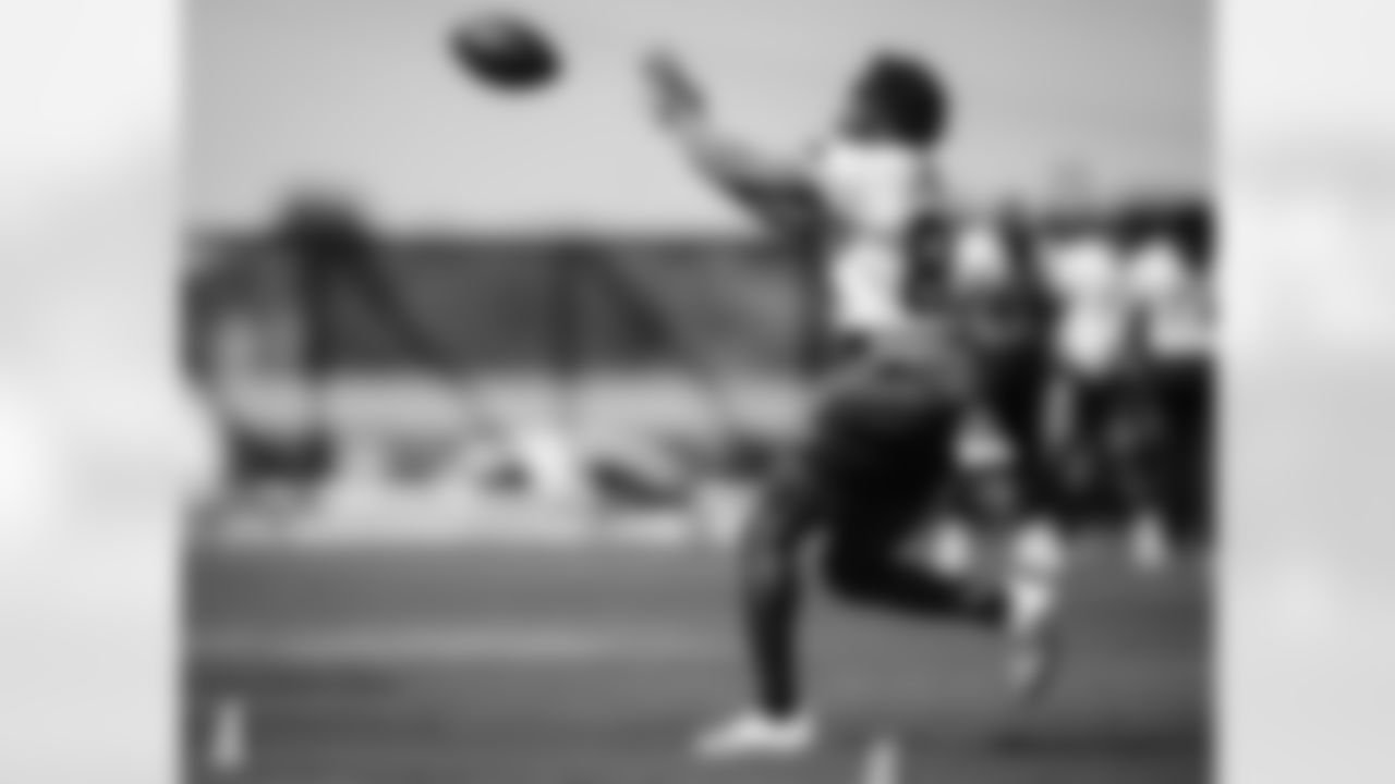 The Carolina Panthers take part in Voluntary Workouts on Tuesday, May. 6, 2025 in Charlotte, NC.