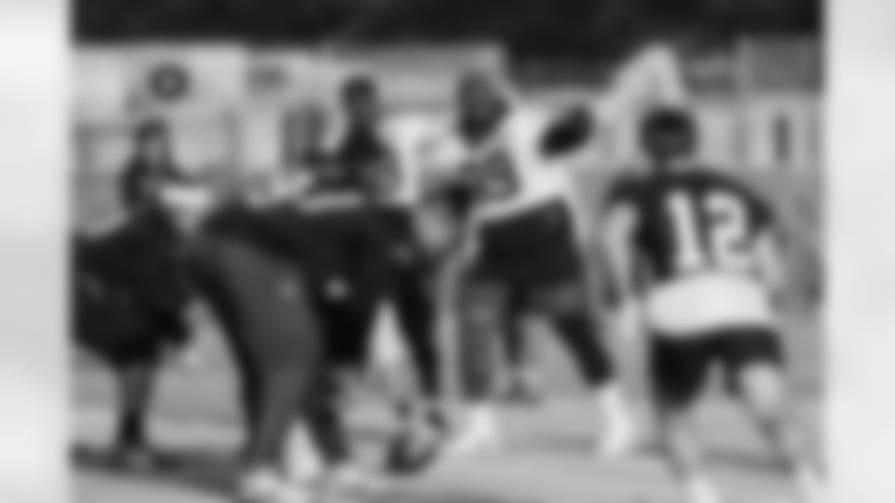 The Carolina Panthers prepare to face the Los Angeles Rams on Tuesday, Jan. 06, 2025 at Bank of American Stadium in Charlotte, NC.