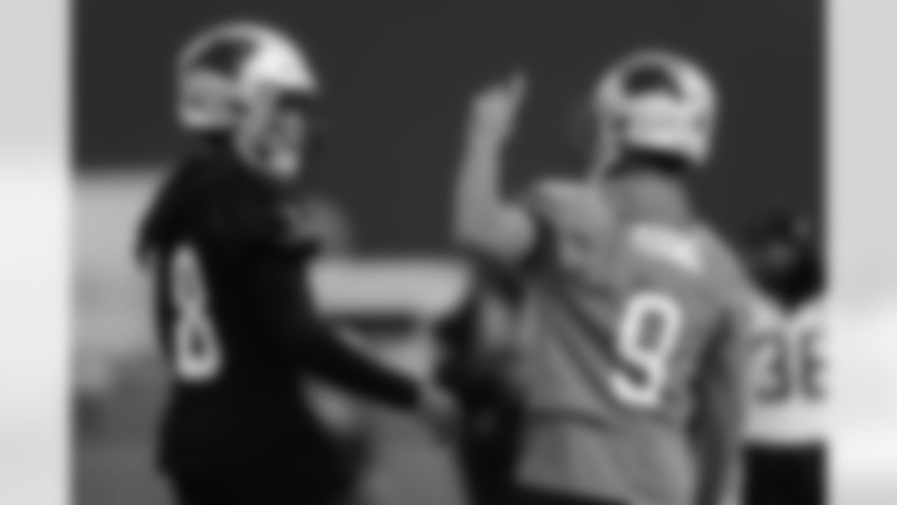 The Carolina Panthers practice for the Playoffs on Thursday, Jan. 8, 2026 at Bank Of America Stadium, in Charlotte, NC.