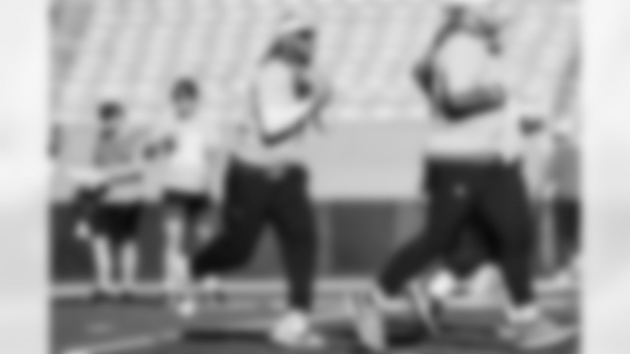 The Carolina Panthers prepare to face the Seattle Seahawks on Tuesday, Dec. 23, 2025 at Bank of American Stadium in Charlotte, NC.