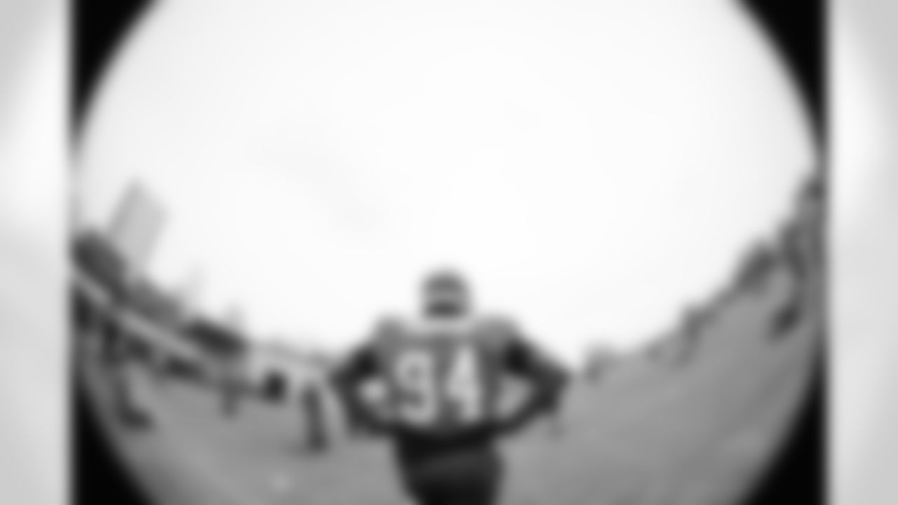 The Carolina Panthers hold practice on Nov. 13, 2025 at Bank of America Stadium in Charlotte, NC.