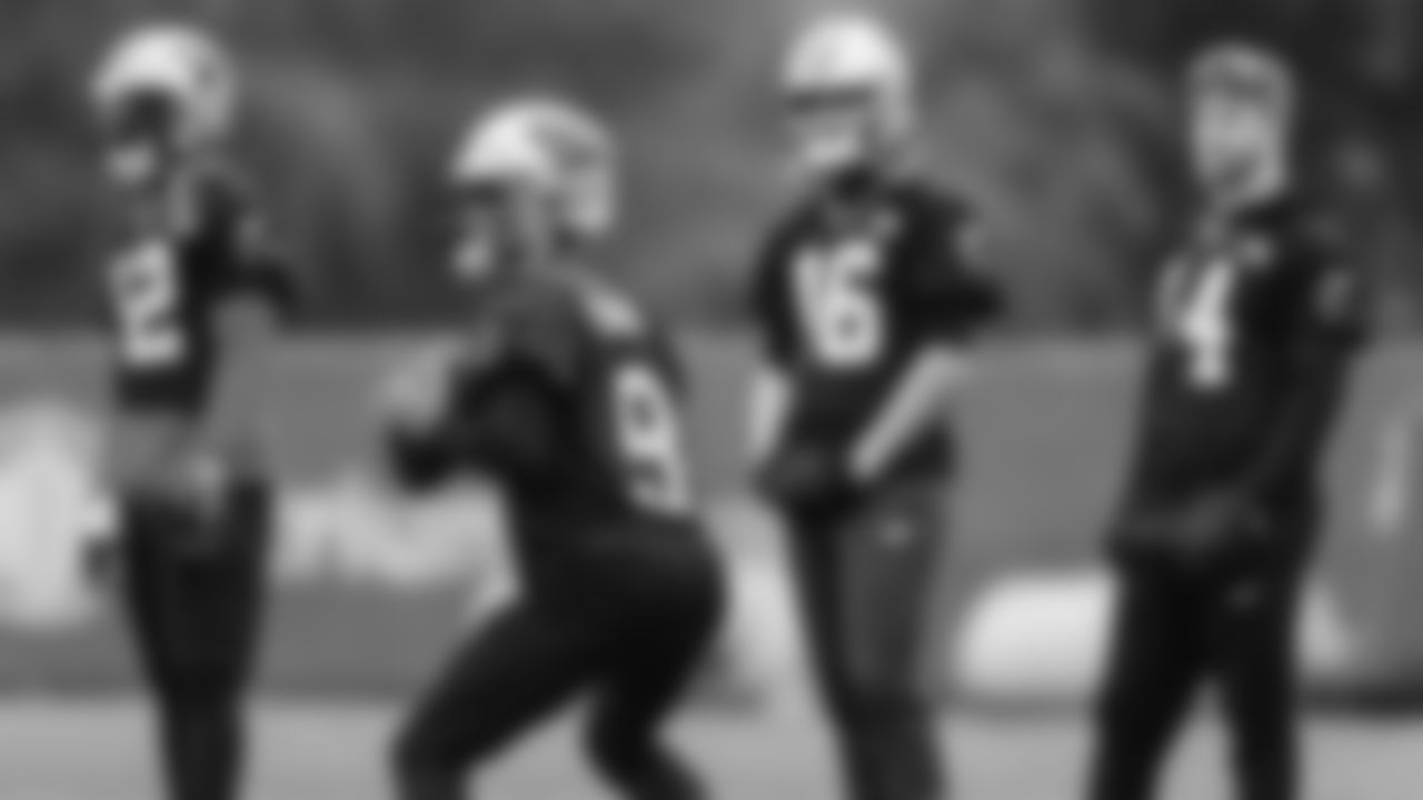 The Carolina Panthers hold practicel on Wednesday, Oct. 29, 2025 in Charlotte, NC.