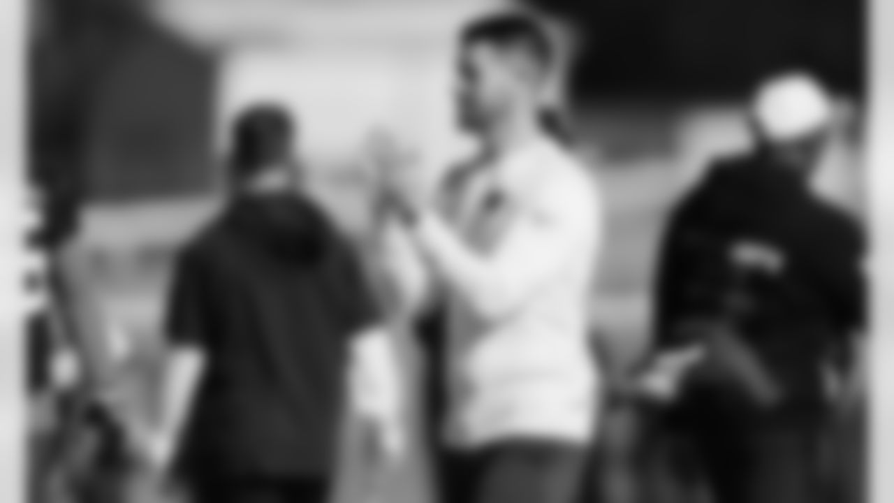 The Carolina Panther's practice on Wednesday, Jan. 7, 2026 at Bank Of America Stadium, in Charlotte, NC.