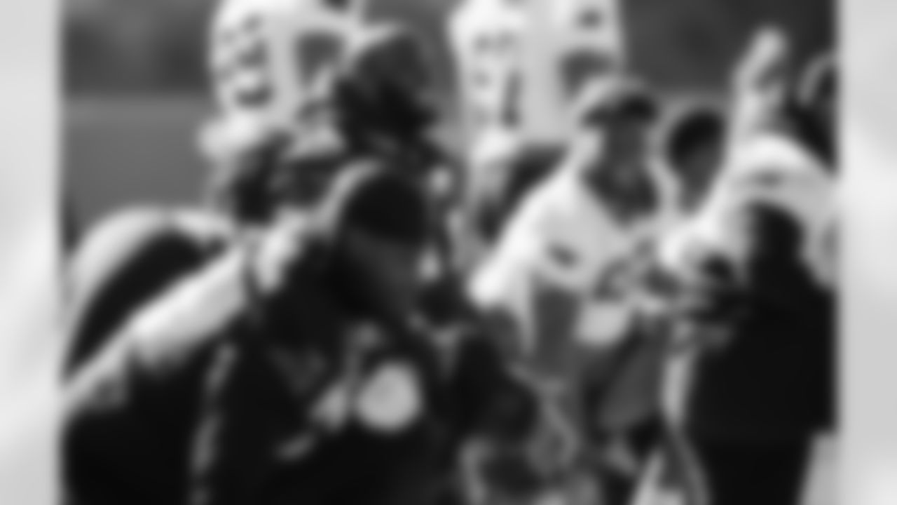 The Carolina Panthers hold practice on Friday, Nov. 28, 2025 at Bank Of America Stadium in Charlotte, NC.