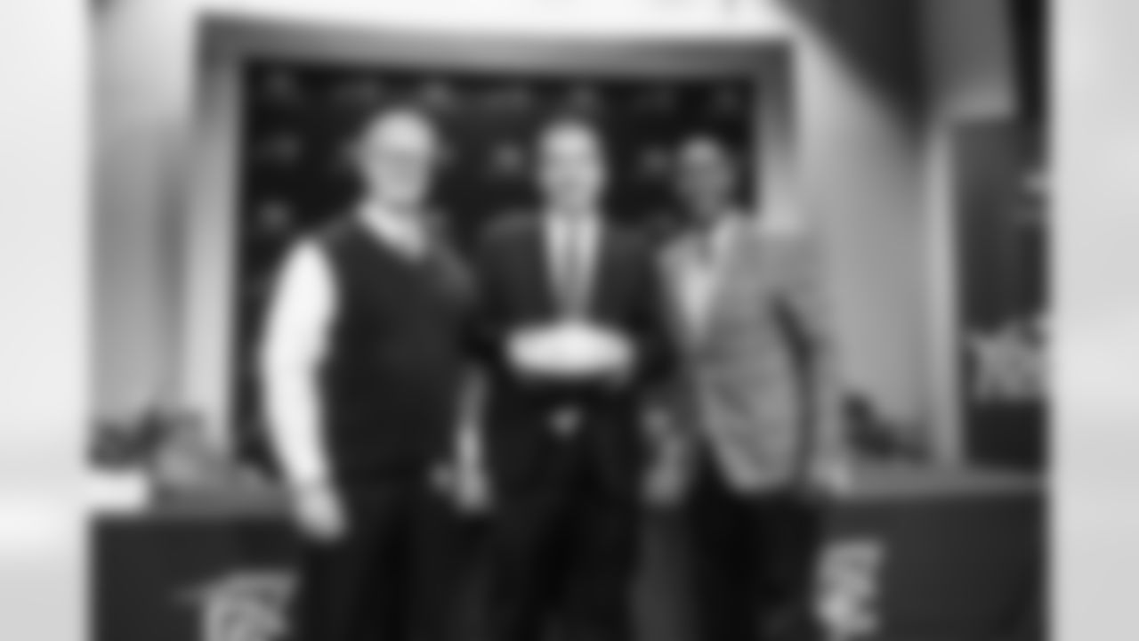 The Carolina Panthers host a Flag Football Press conference for the Conference Carolina to announce that their flag football conference championship will take place in Durham after their inaugural season on Wednesday, Feb. 4, 2025 at Bank of America Stadium in Charlotte, NC.