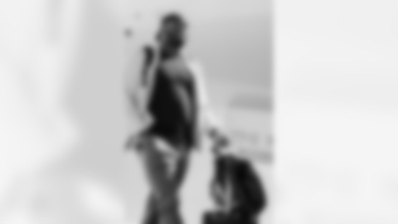 The Carolina Panthers departure to play the Green Bay Packers Saturday, Nov. 1, 2025 in Charlotte, NC.