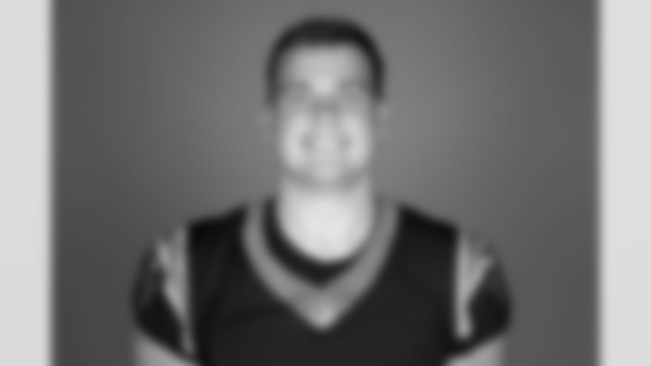 This is a 2025 photo of Mitchell Evans of the Carolina Panthers NFL football team. This image reflects the Carolina Panthers active roster as of Friday, June 13, 2025 when this image was taken. (AP Photo)