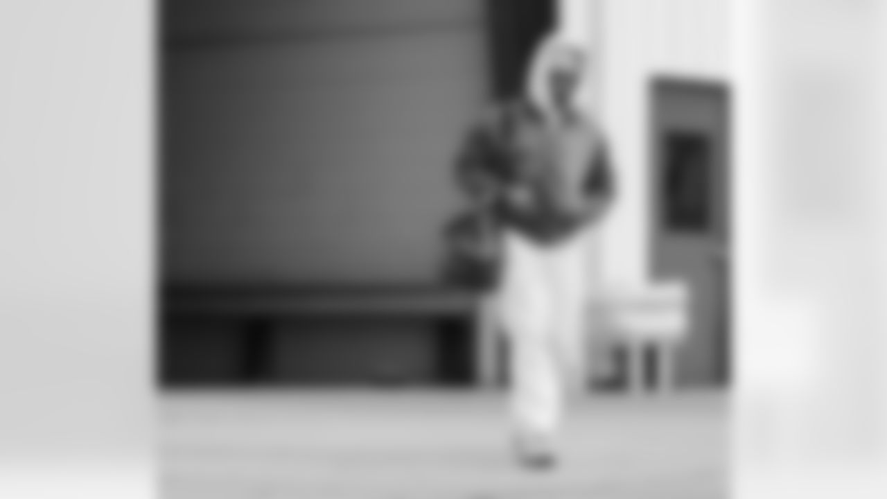 The Carolina Panthers departure to face the Atlanta Falcons on Saturday, Nov. 15, 2025 in Charlotte, NC.