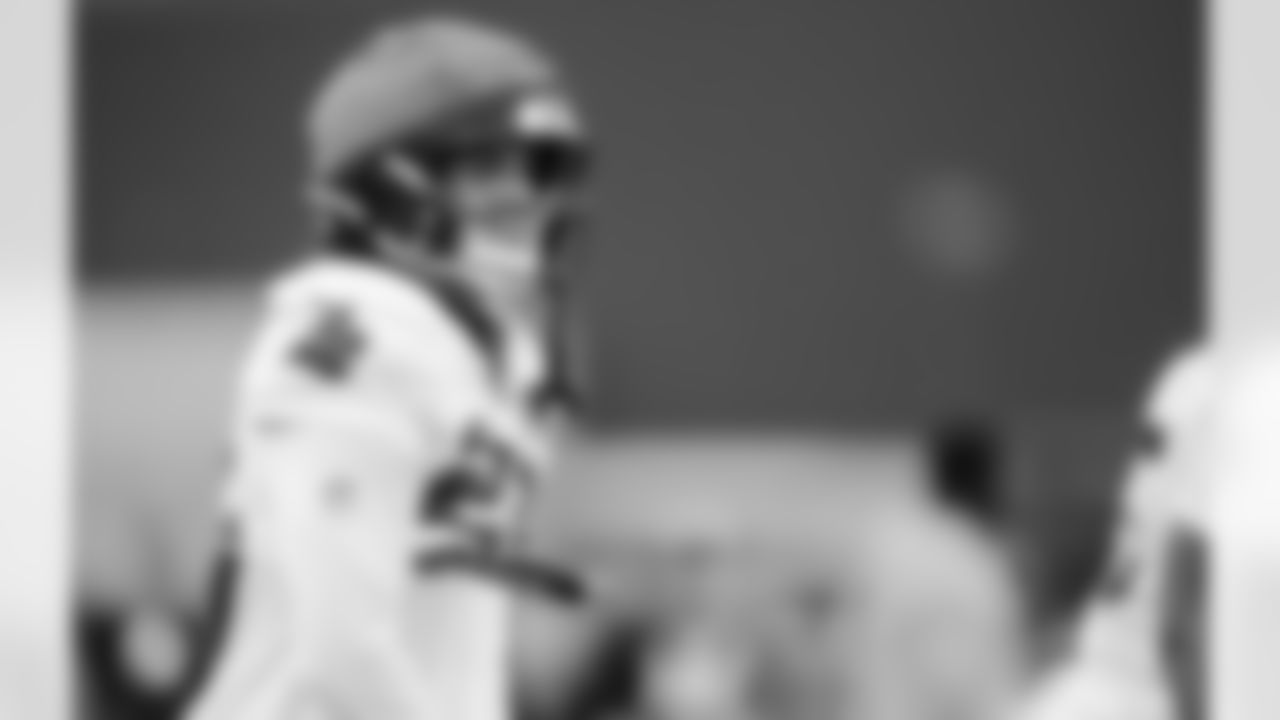 The Carolina Panthers prepare to face the Seattle Seahawks on Thursday, Dec. 18, 2025 at Bank of American Stadium in Charlotte, NC.