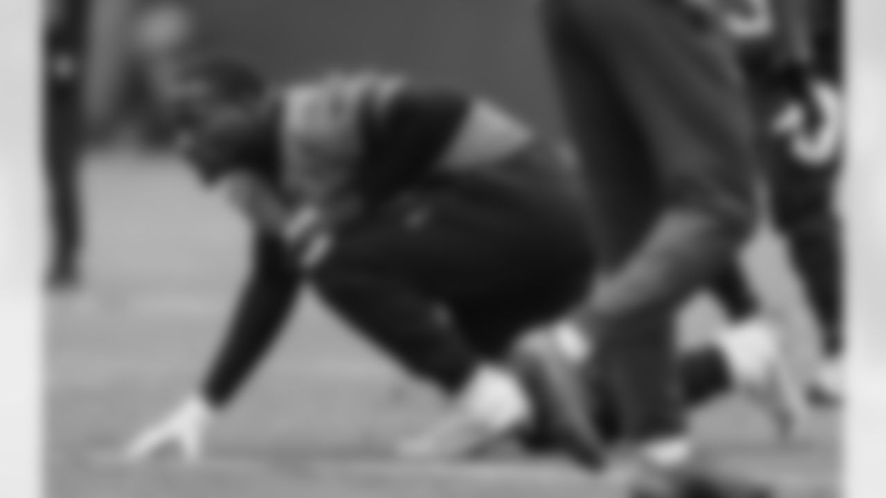 The Carolina Panthers hold practicel on Wednesday, Oct. 29, 2025 in Charlotte, NC.