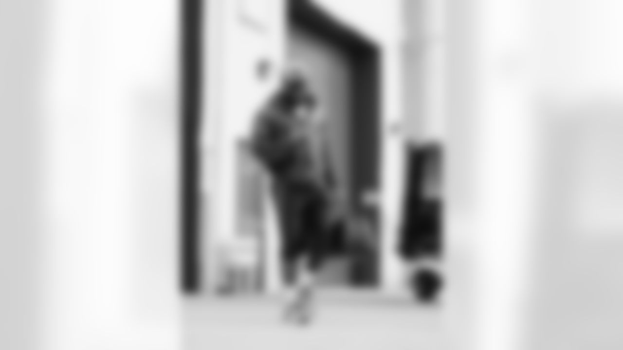 The Carolina Panthers departure to face the Atlanta Falcons on Saturday, Nov. 15, 2025 in Charlotte, NC.