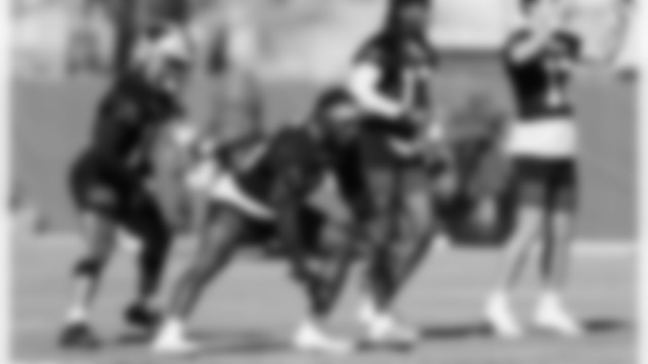 The Carolina Panther's practice on Wednesday, Jan. 7, 2026 at Bank Of America Stadium, in Charlotte, NC.