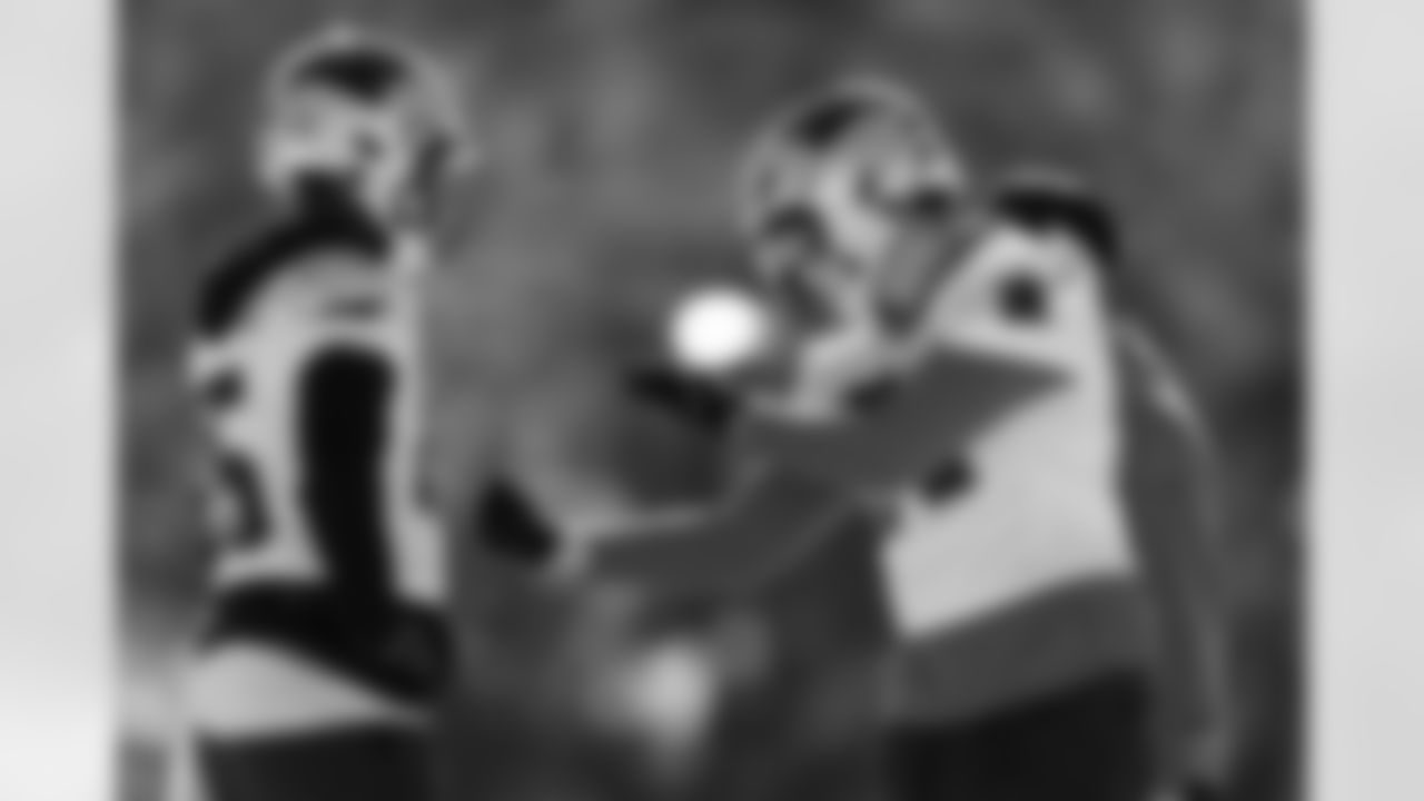 The Carolina Panthers practice on Thursday, Jan. 1, 2026 at Bank of American Stadium in Charlotte, NC.