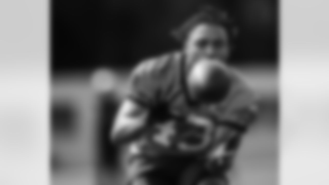 The Carolina Panthers hold voluntary workouts on Monday, May. 19, 2025 in Charlotte, NC.