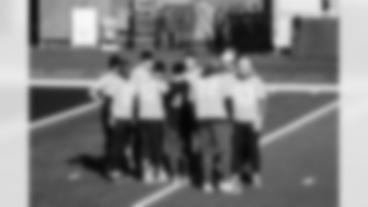 The Carolina Panthers prepare to face the Seattle Seahawks on Tuesday, Dec. 23, 2025 at Bank of American Stadium in Charlotte, NC.