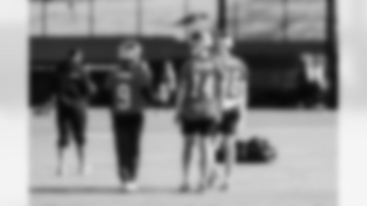 The Carolina Panthers prepare to face the Seattle Seahawks on Wednesday, Dec. 24, 2025 at Bank of American Stadium in Charlotte, NC.