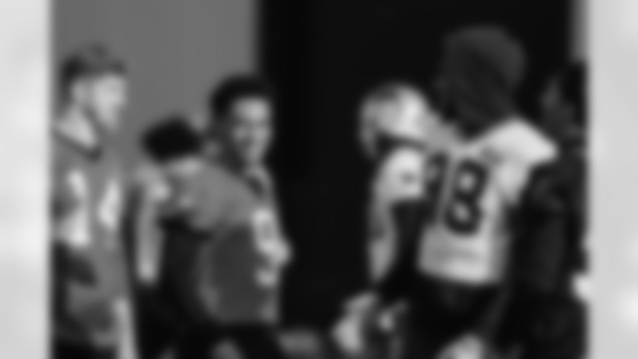 The Carolina Panthers prepare to face the Los Angeles Rams on Tuesday, Jan. 06, 2025 at Bank of American Stadium in Charlotte, NC.