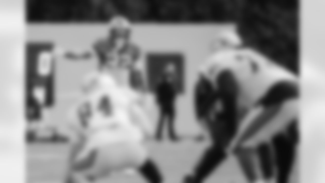 The Carolina Panthers hold practice on Thursday, Oct. 30, 2025 in Charlotte, NC at Bank of America Stadium. (Photo by Cassie Baker//Carolina Panthers)