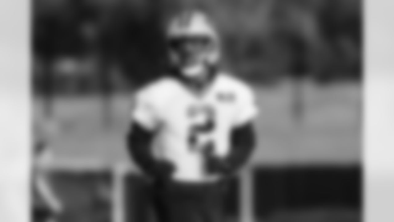 The Carolina Panthers prepare to face the Los Angeles Rams on Tuesday, Jan. 06, 2025 at Bank of American Stadium in Charlotte, NC.