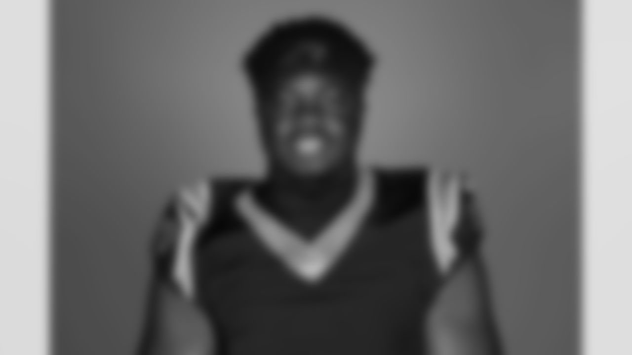 This is a 2025 photo of Thomas Incoom of the Carolina Panthers NFL football team. This image reflects the Carolina Panthers active roster as of Friday, June 13, 2025 when this image was taken. (AP Photo)