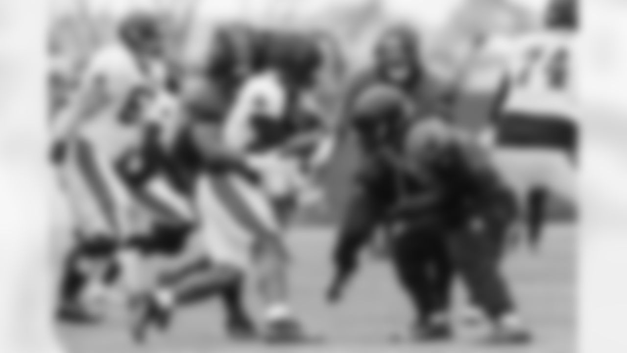 The Carolina Panthers hold practice on Nov. 13, 2025 at Bank of America Stadium in Charlotte, NC.