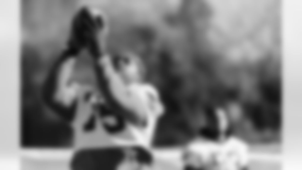 The Carolina Panthers hold practice on Friday, Nov. 28, 2025 at Bank Of America Stadium in Charlotte, NC.