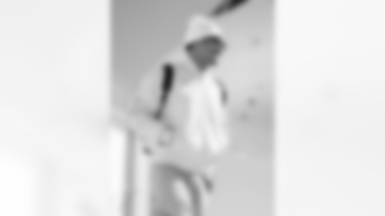 The Carolina Panthers departure to play the Green Bay Packers Saturday, Nov. 1, 2025 in Charlotte, NC.