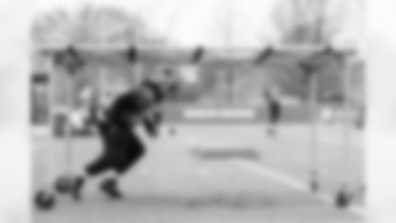 The Carolina Panthers hold practice on Monday, Dec. 08, 2025 at Bank Of America Stadium in Charlotte, NC.