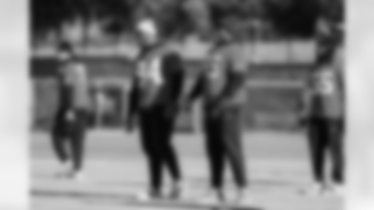 The Carolina Panthers practice on Tuesday, Dec. 30, 2025 at Bank of American Stadium in Charlotte, NC.