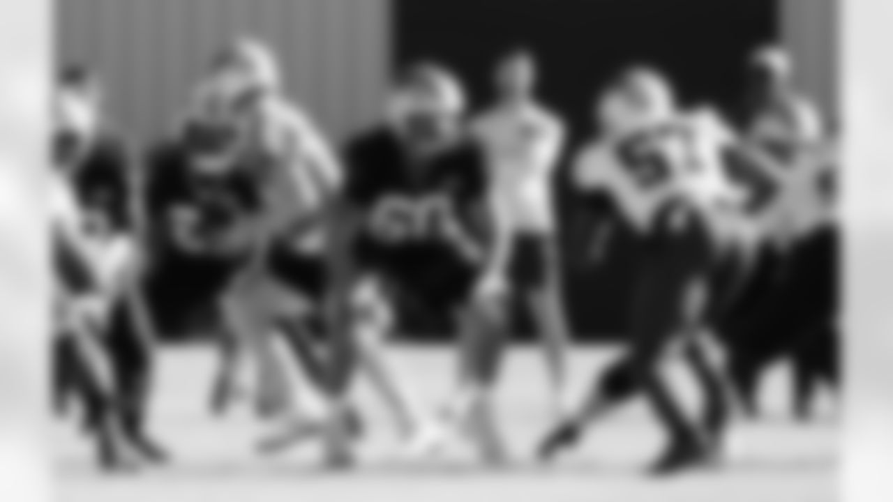 The Carolina Panther's practice on Wednesday, Jan. 7, 2026 at Bank Of America Stadium, in Charlotte, NC.