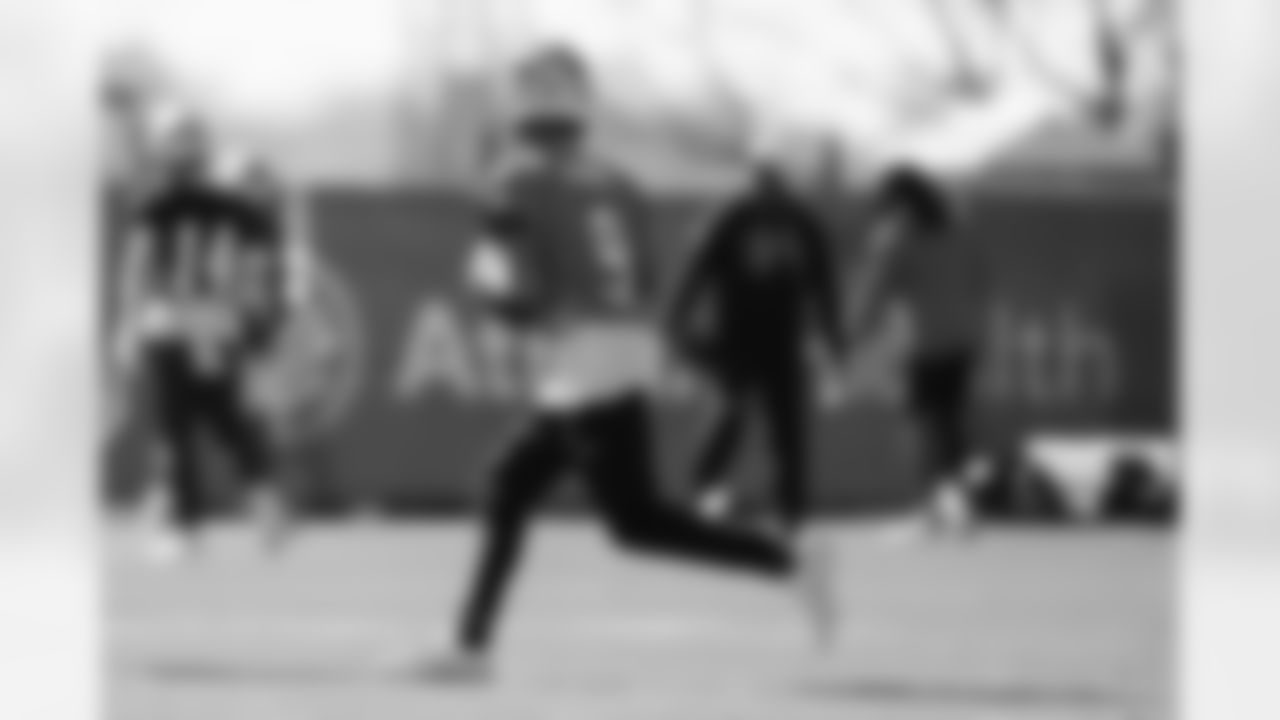 The Carolina Panthers hold practice on Wednesday, Nov. 5, 2025 at Bank Of America Stadium in Charlotte, NC.