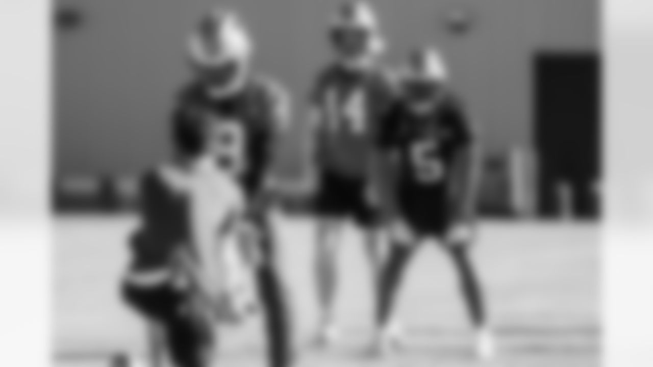 The Carolina Panthers prepare to face the Seattle Seahawks on Wednesday, Dec. 24, 2025 at Bank of American Stadium in Charlotte, NC.