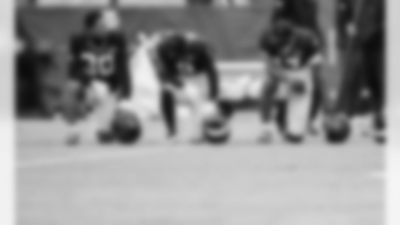 The Carolina Panthers prepare to face the Seattle Seahawks on Thursday, Dec. 18, 2025 at Bank of American Stadium in Charlotte, NC.