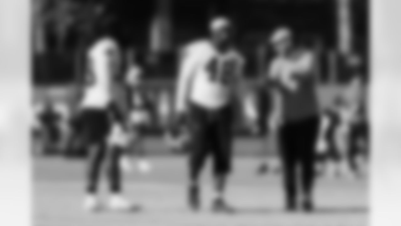 The Carolina Panther's practice on Wednesday, Jan. 7, 2026 at Bank Of America Stadium, in Charlotte, NC.