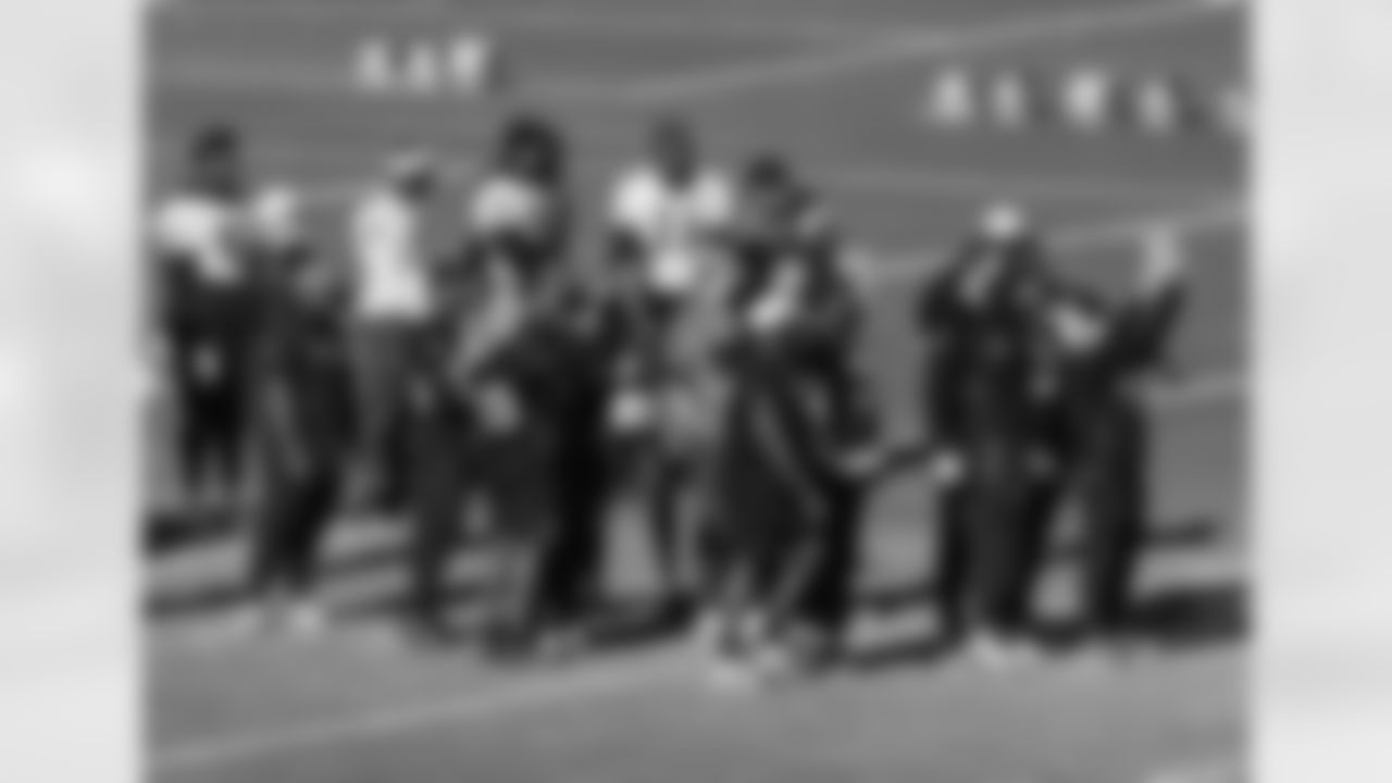 The Carolina Panthers hold practice on Wednesday, Nov. 5, 2025 at Bank Of America Stadium in Charlotte, NC.