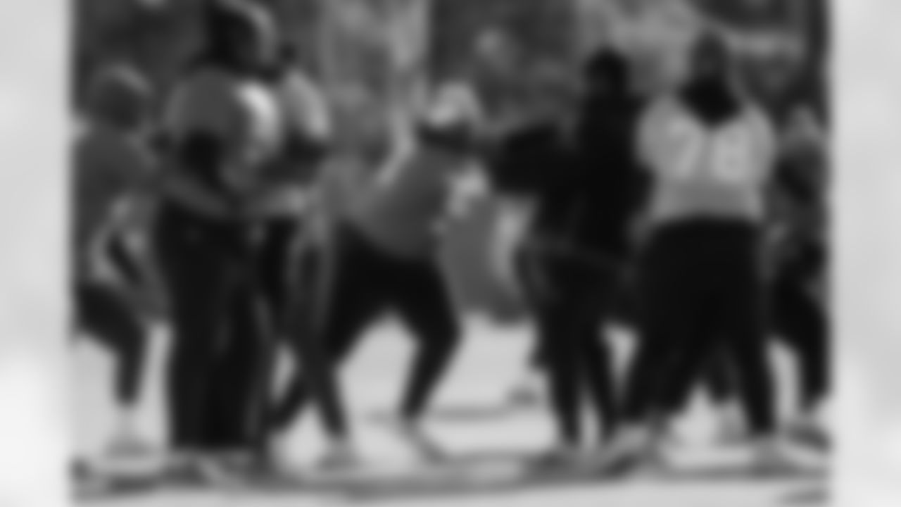 The Carolina Panthers practice on Tuesday, Dec. 30, 2025 at Bank of American Stadium in Charlotte, NC.