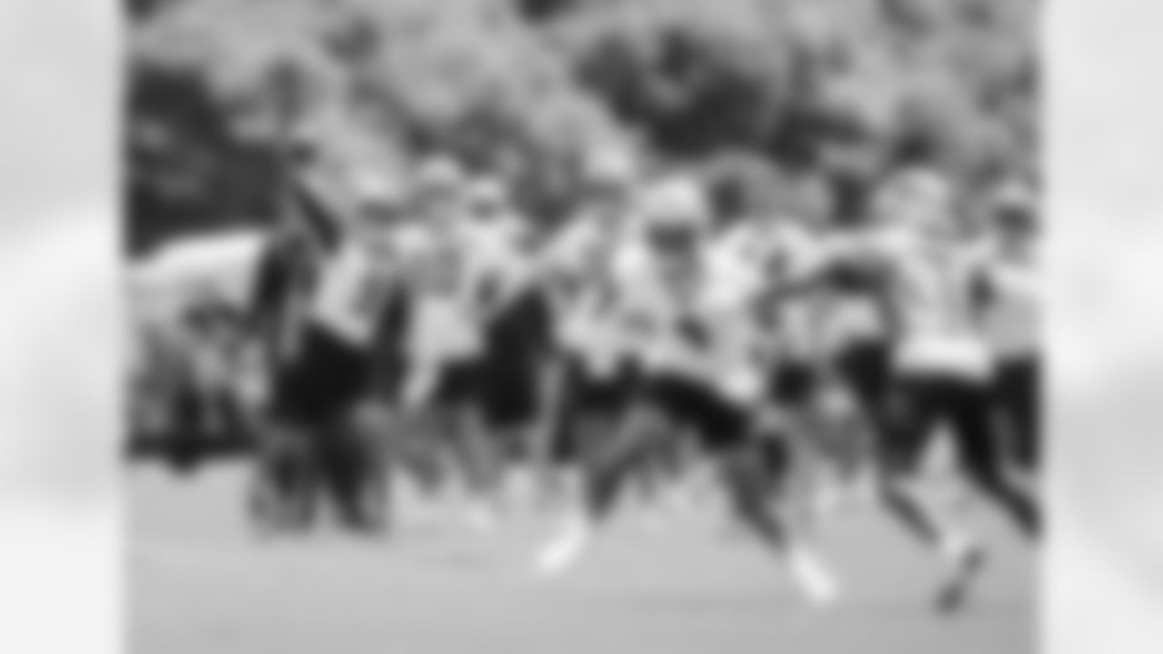 The Carolina Panther hold OTAs on Tuesday, Jun. 3, 2025 in Charlotte, NC.