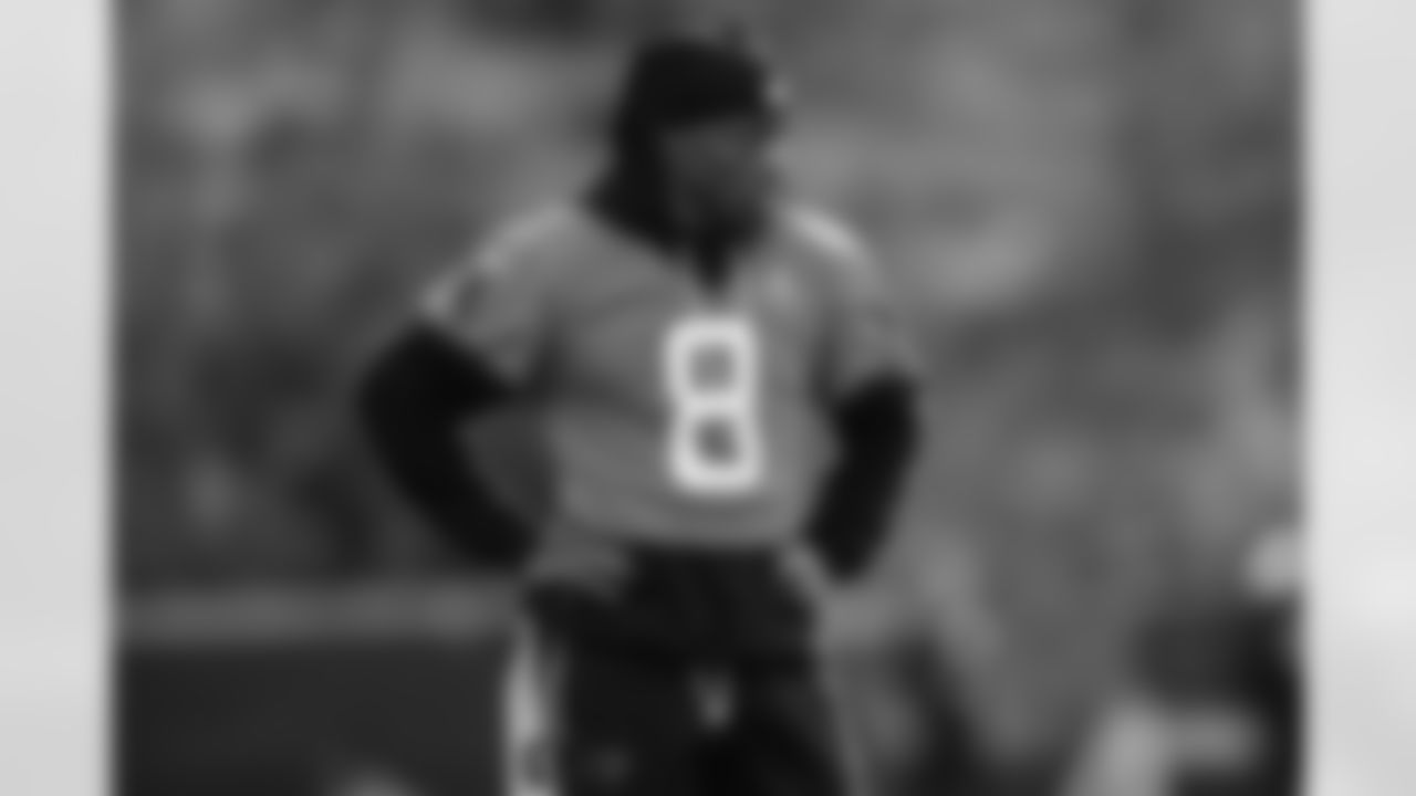 The Carolina Panthers hold practice on Nov. 13, 2025 at Bank of America Stadium in Charlotte, NC.